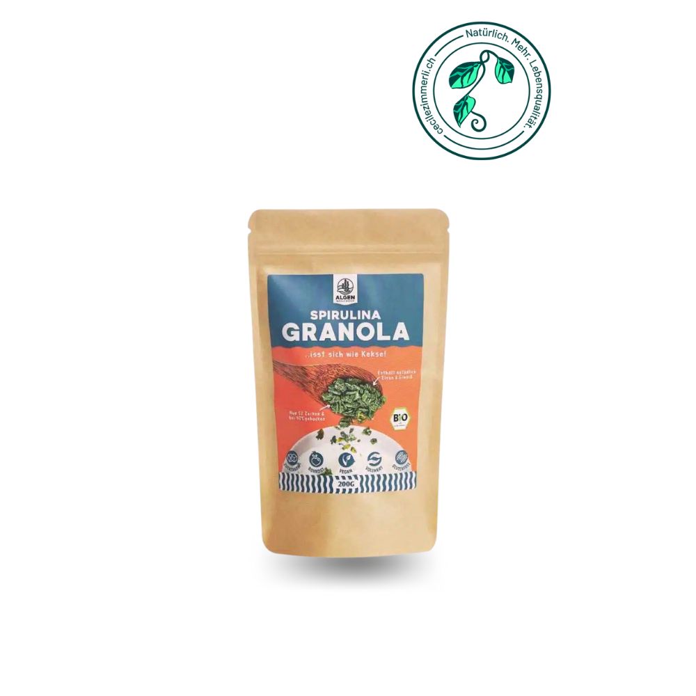 BIO Spirulina Granola Müsli, 200 g