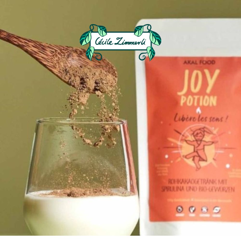 Ayurveda Trinkkakao mit Spirulina – Joy Potion, 125 g