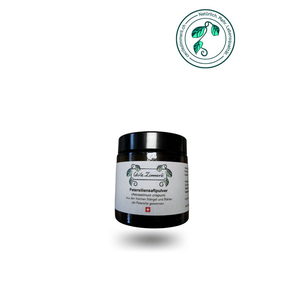 Petersilien Saft Pulver "Premium Qualität", 50g - hergestellt in der Schweiz