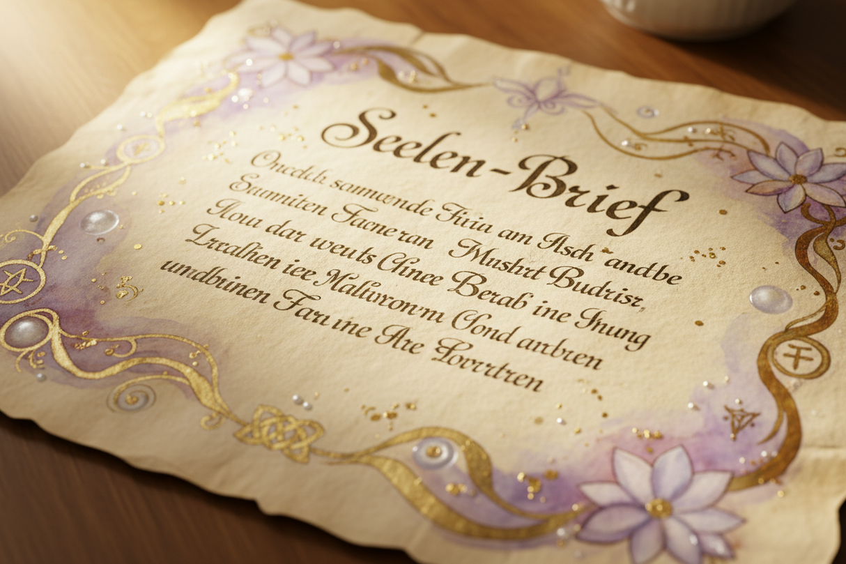 Seelenpost - Ein leiser Brief für dich