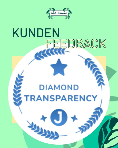 Diamond Transparency Medaille von Judge.me