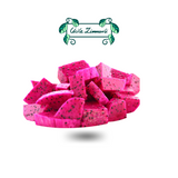 Rote Drachenfrucht gewürfelt und wilde Heidelbeeren vaccinium angustifolium – tiefgefroren, 10 kg