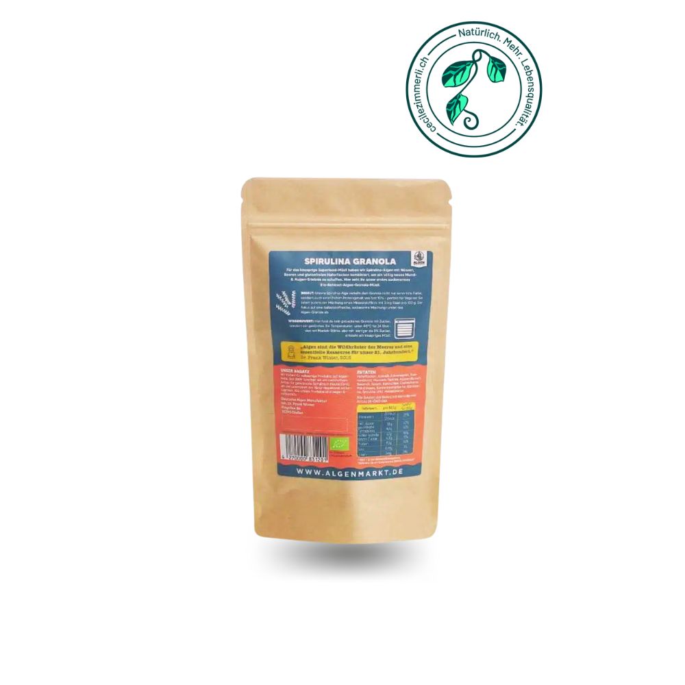 BIO Spirulina Granola Müsli, 200 g