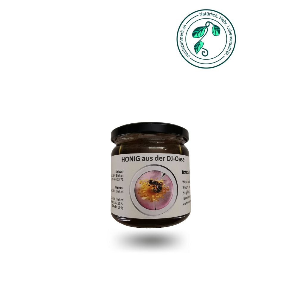 Schweizer Honig mit Bienenbotschaft, Premium Qualtität, 500g