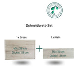 Schneidebrett aus Schweizer Buchenholz – naturbelassen & handgemacht