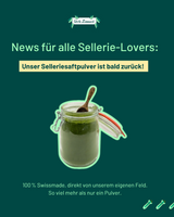 Stangensellerie Saft Pulver "Premium Qualität", 50g - hergestellt in der Schweiz